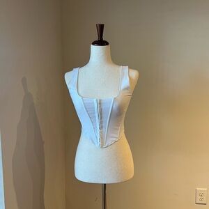 White Corset Top
